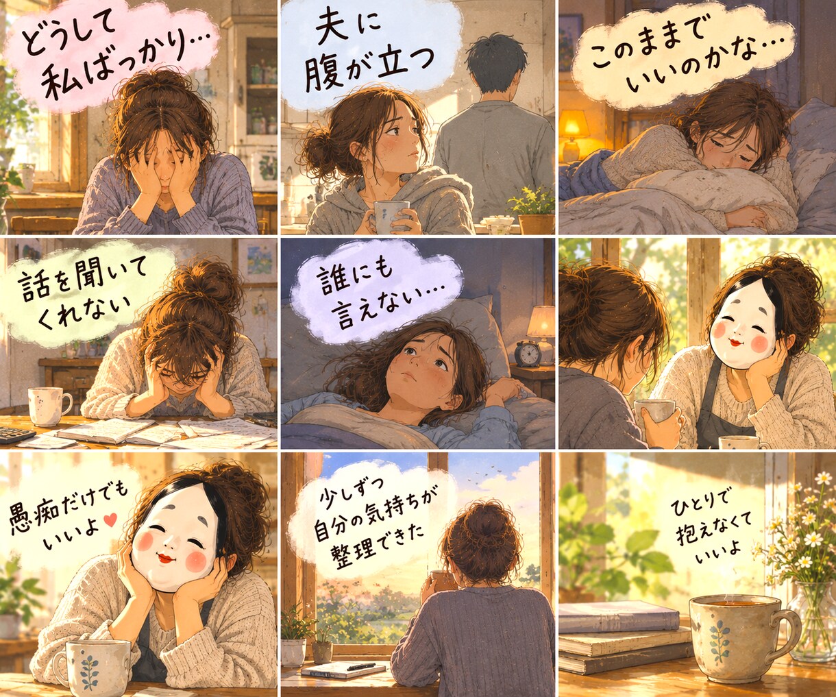 どうして私ばっかり…夫婦の悩みを一緒に考えます 腹が立つ、悔しい、悲しい。その気持ち、話してみませんか？ イメージ2