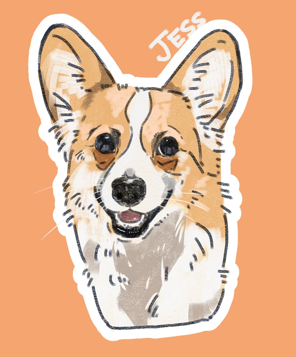 あなたのペットをイラストで残します グッズを作るのにもピッタリ！スケッチ風に仕上げます イメージ3