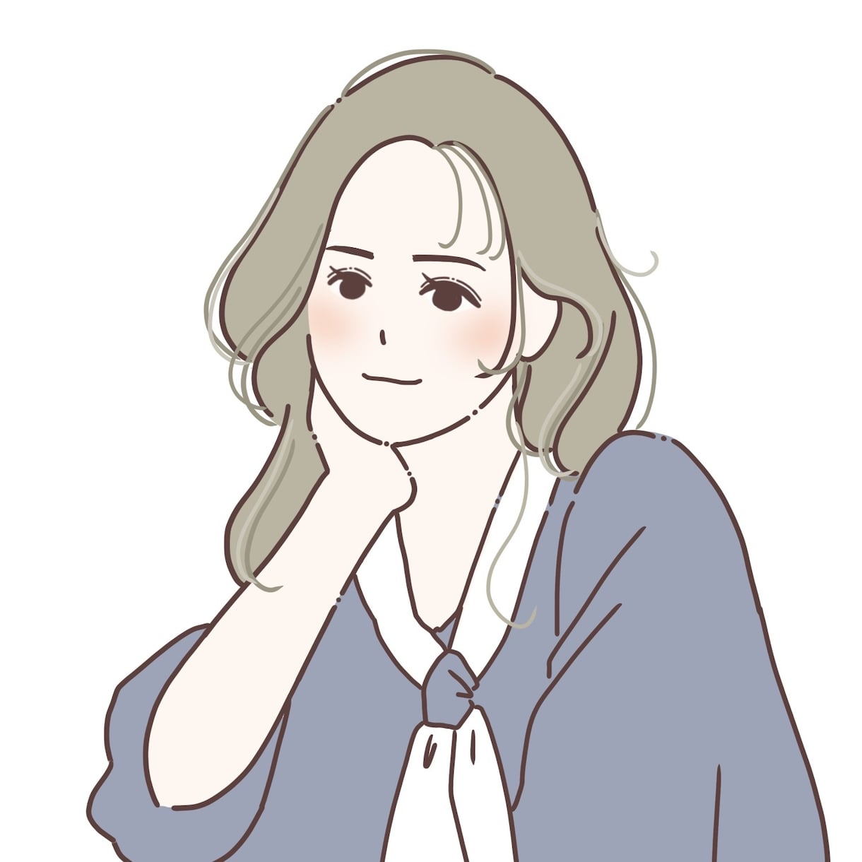 企業・ビジネスで使える親しみやすい似顔絵描きます シンプルで程よく美化したイラストアイコン！HPや名刺にも◎ イメージ8