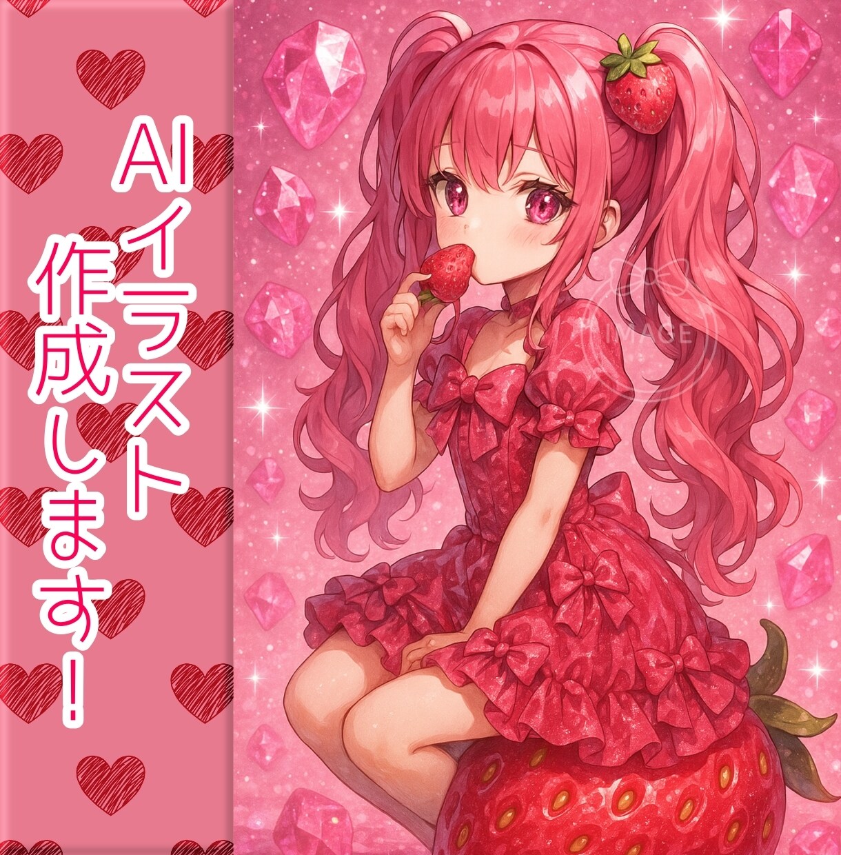 商用OK！AIイラスト作成♪オリキャラ作れます あなただけのキャラクターを作成します♪ イメージ1