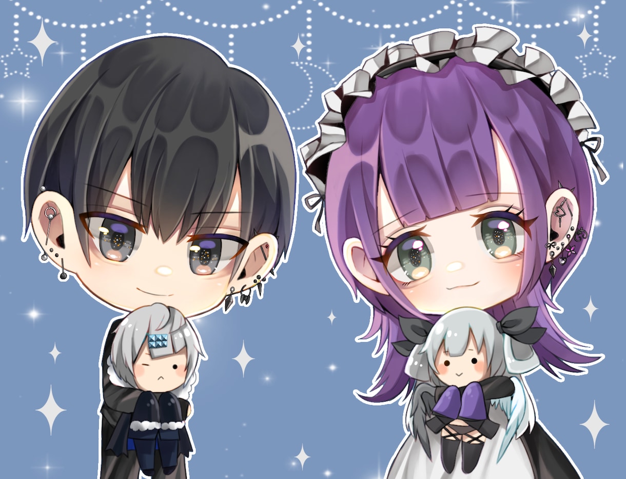 アイコンや1枚絵色々描きます まずはお気軽にご相談ください♪ イメージ4