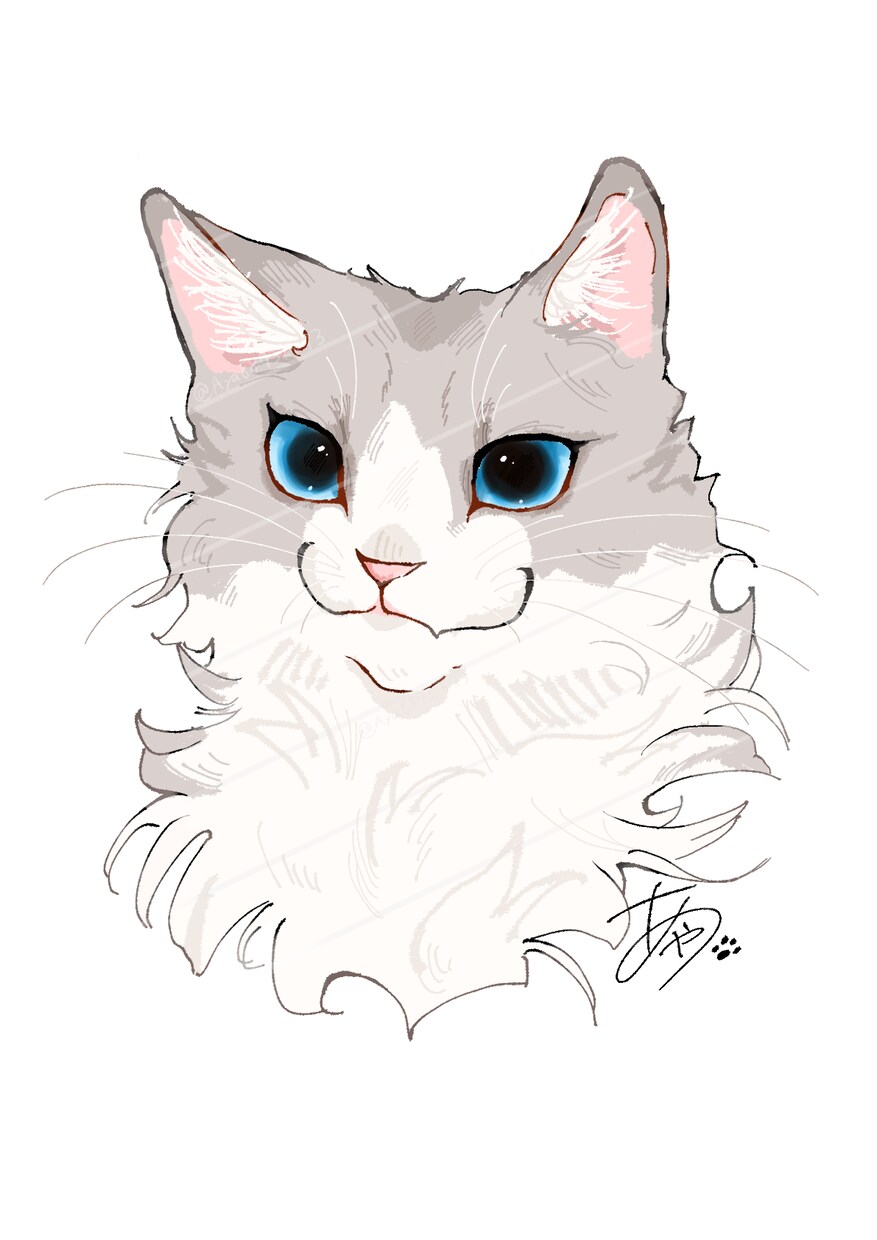 デフォルメイラスト描きます 可愛いペットちゃんの似顔絵描きます！ イメージ7