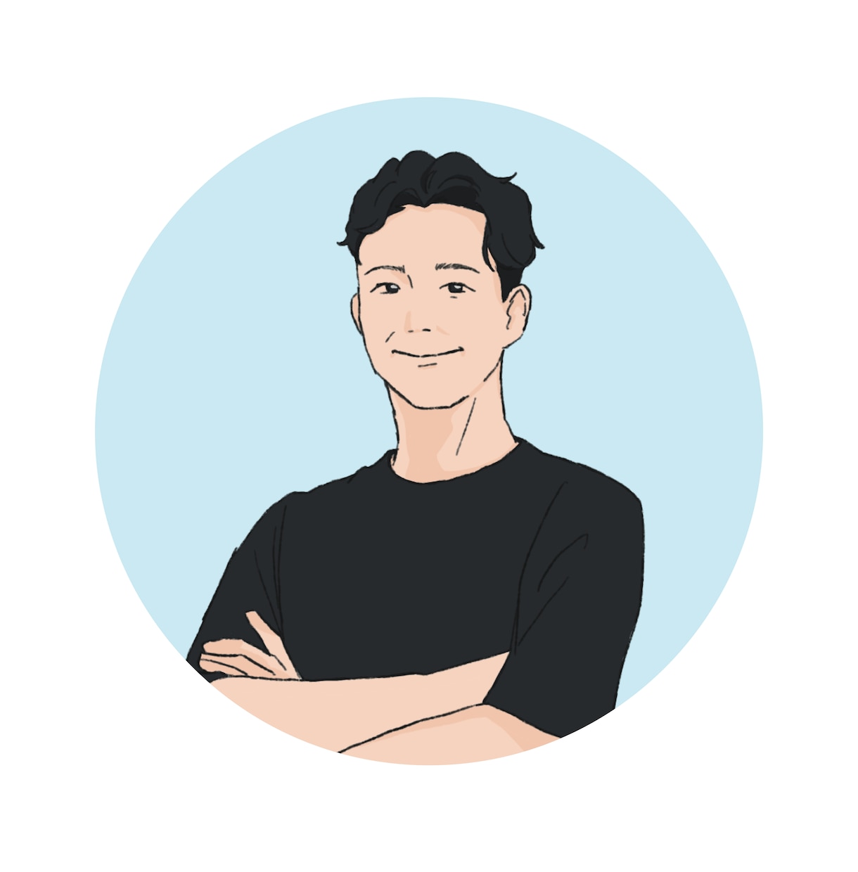 プロフィールに最適！似顔絵アイコンを描きます 信頼感・清潔感のあるイラストで、あなたの魅力を伝えます イメージ7