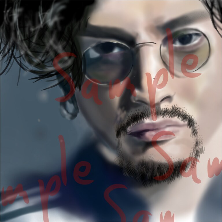 写真を元にリアルな似顔絵を模写します SNSやプレゼント等にも！JPG,PNGでのお渡しです。 イメージ1