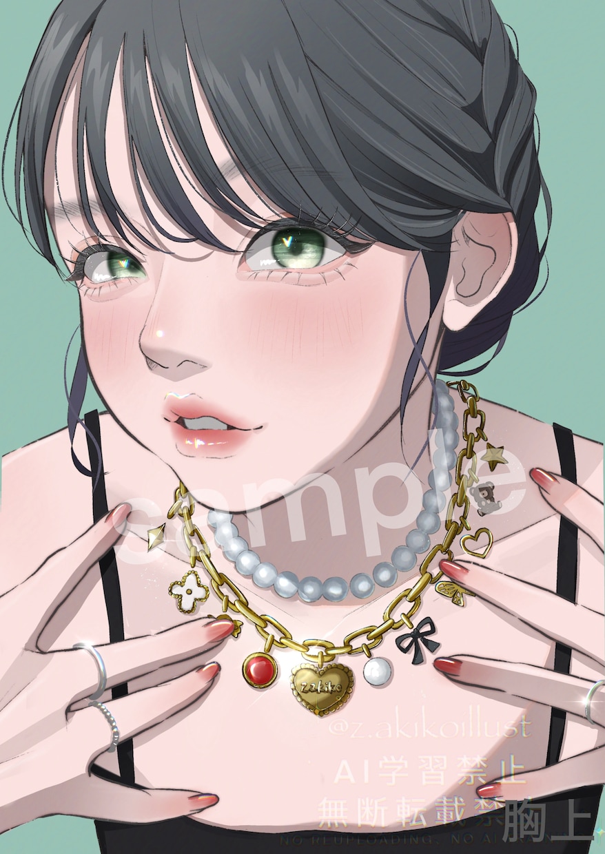 リアル調×やわらかい表現の人物イラストを描きます SNSアイコン・配信用イラストにオススメ✧˖° ˖ イメージ9