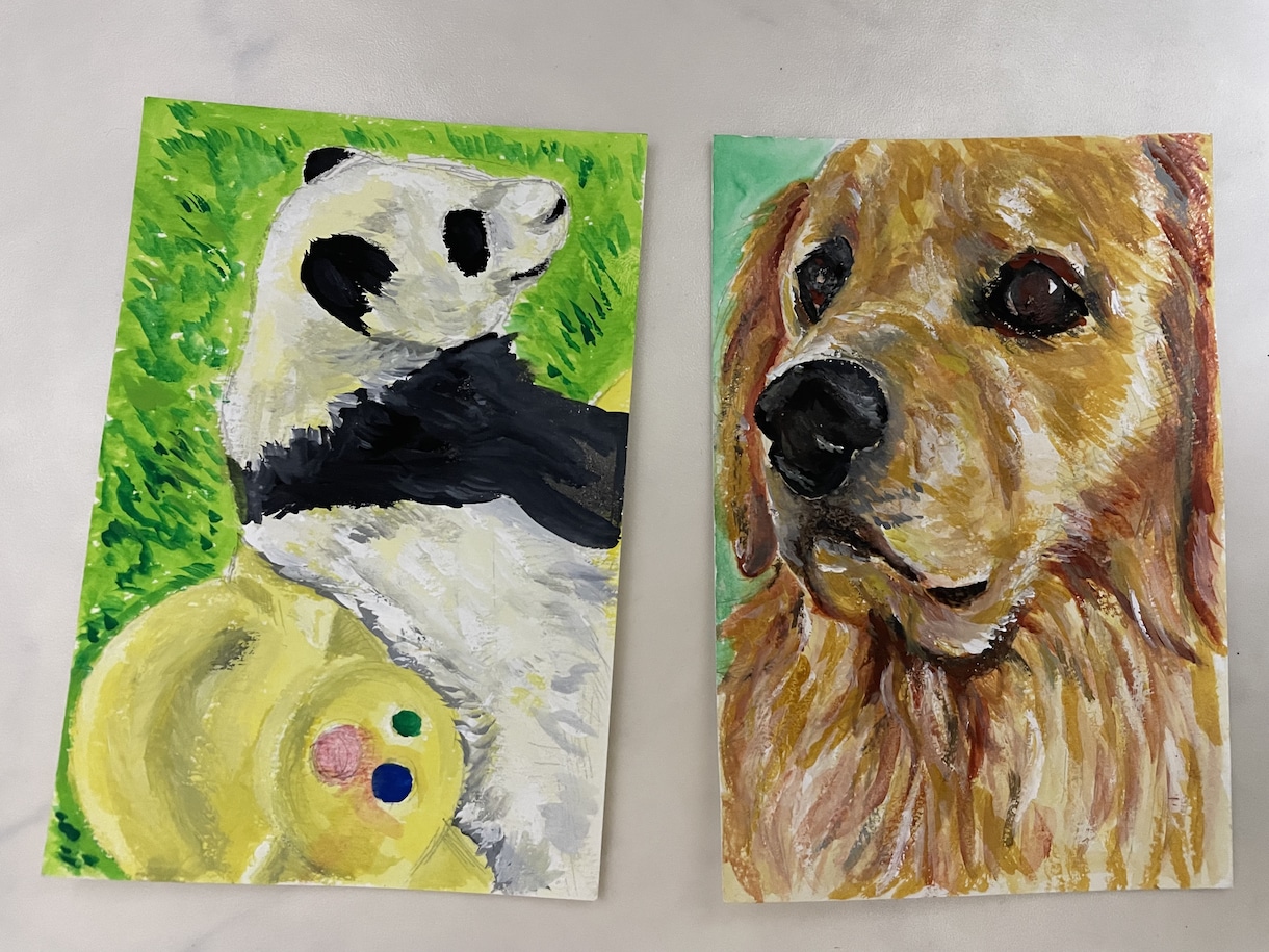 年賀状にも！水彩画で動物の絵を描きます 世界でたった一つ！力強いタッチで動物を生き生きと蘇らせます イメージ6