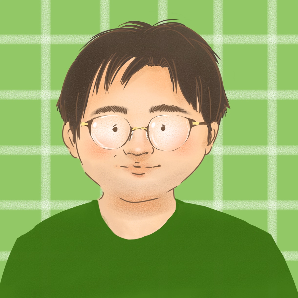 男性似顔絵アイコンをお描きします SNSアイコンなどにお使いいただける似顔絵アイコン イメージ2