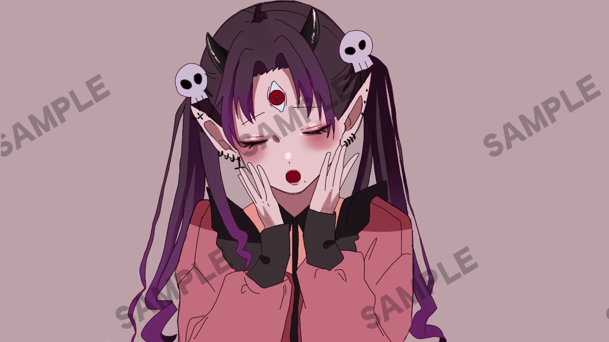 歌ってみたのサムネイルイラストをお描きします 本家様をリスペクトしたイラストをお描きします！ イメージ1