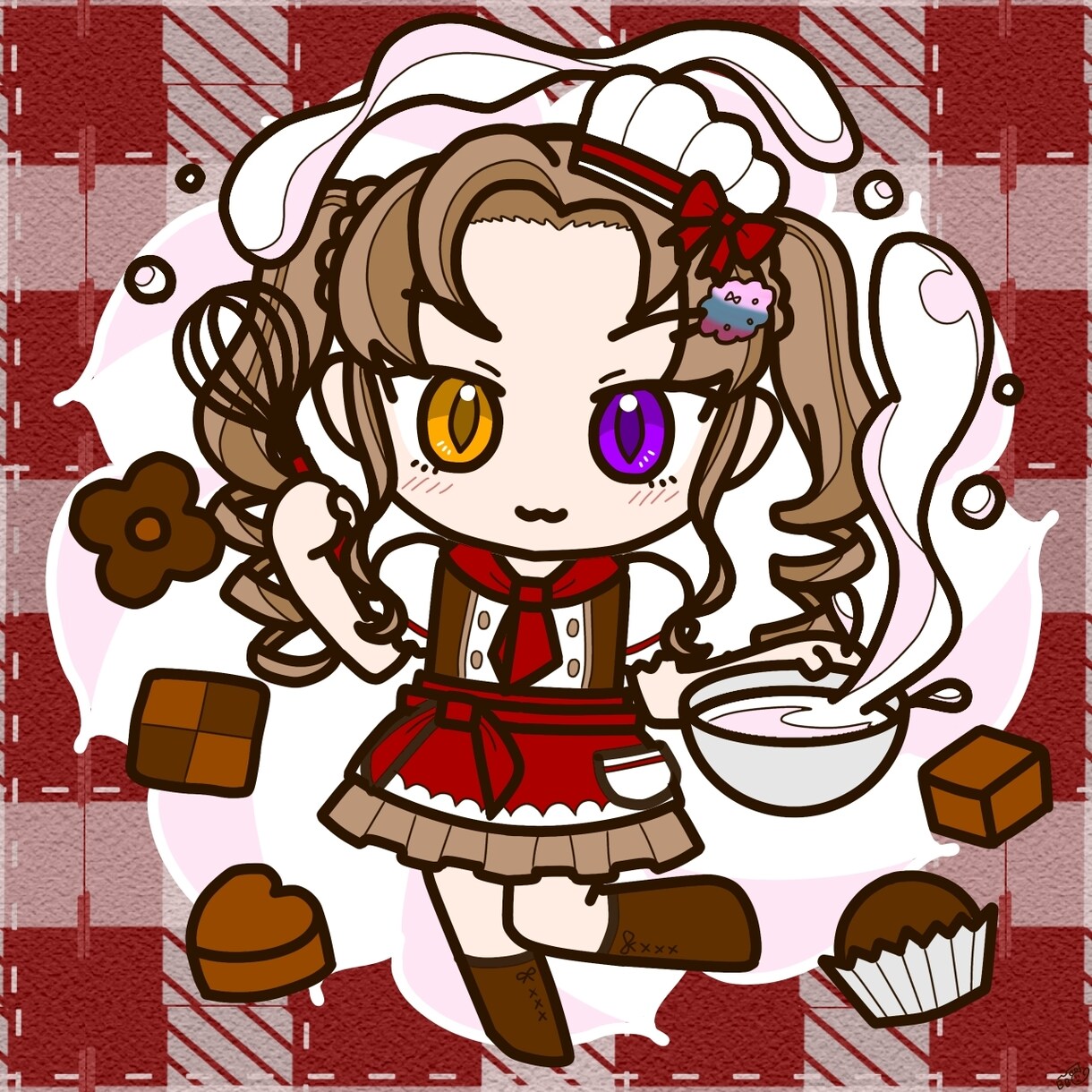 SNS等に使えるバレンタインイラスト描きます VTuberイラスト多数経験あり！ イメージ1