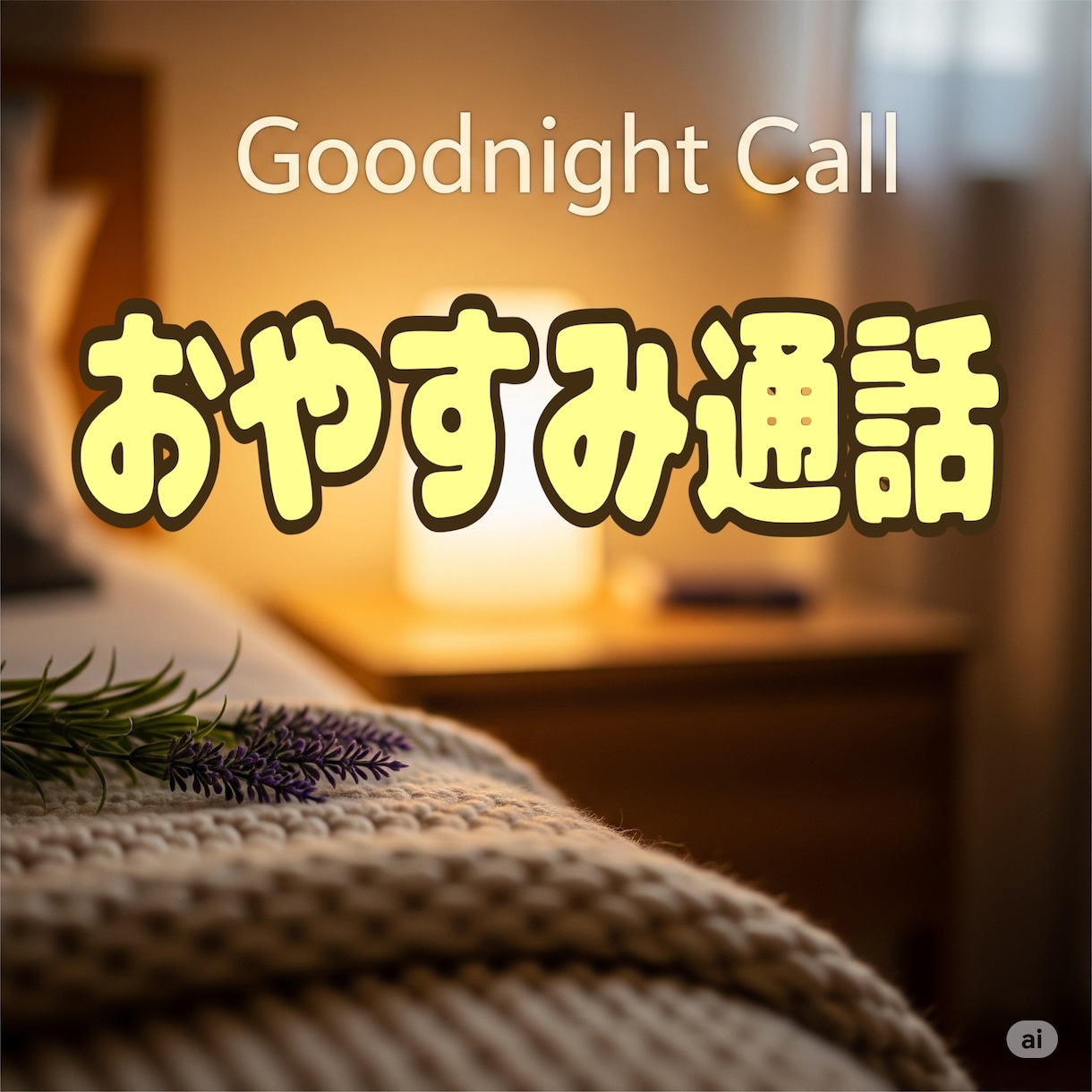 おやすみ通話でそっと寄り添います ～眠りにつくまえの癒しの空間～ イメージ1