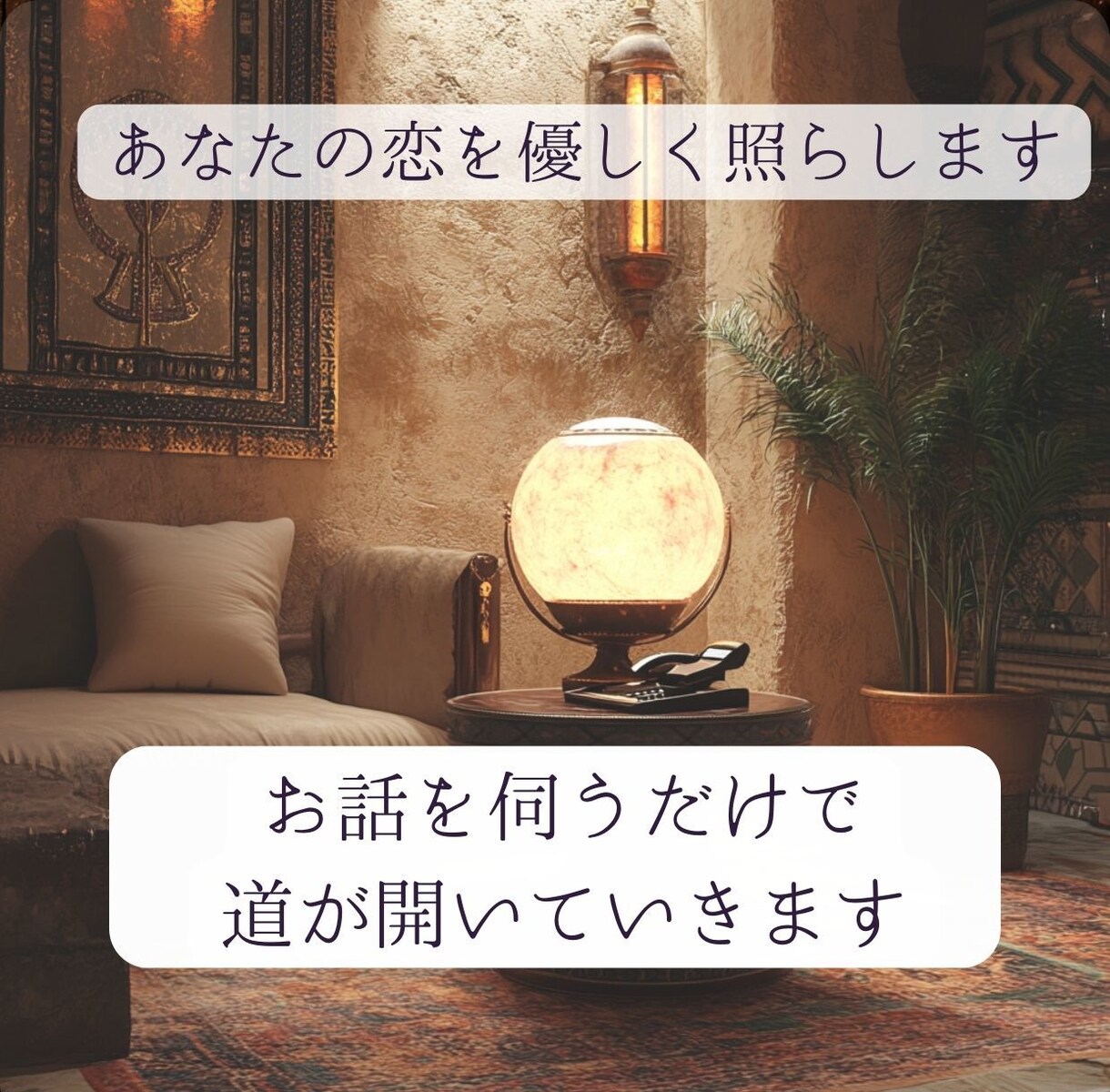 恋の悩み♡クレオパトラがスッキリ解決します 話すだけでスッキリ♡男性も女性も古代の知恵で恋の悩みを解決 イメージ2