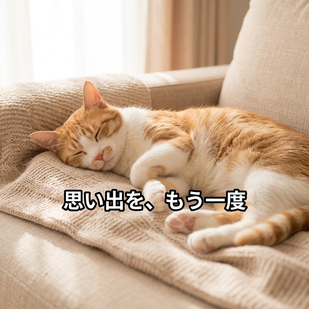 写真1枚で愛猫が動く動画制作します もう一度、あの幸せな時間に会える。 イメージ6