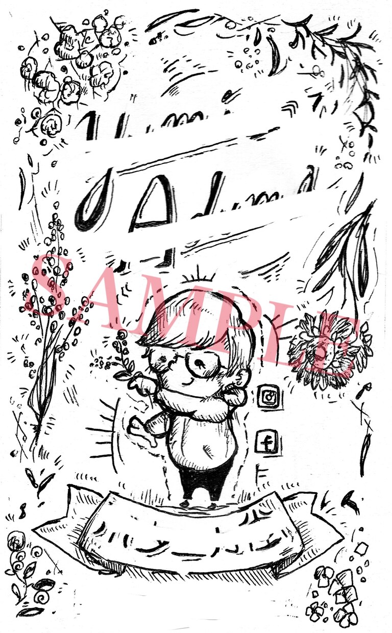プロのイラストレーターがオリジナル名刺作ります みんなとは違う！働くおしゃれさんの名刺にオススメ！ イメージ4