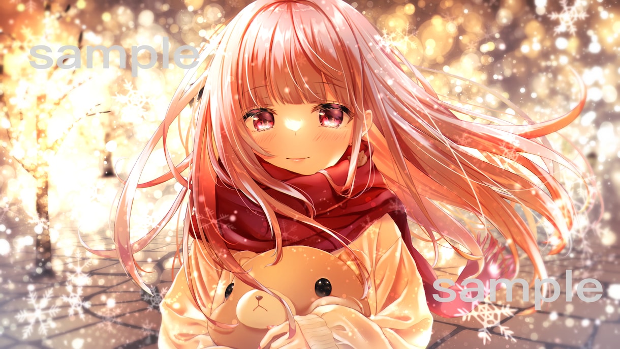 女の子のイラスト描きます アイコン、一枚絵、歌ってみたやMV用などなど色々！ イメージ5