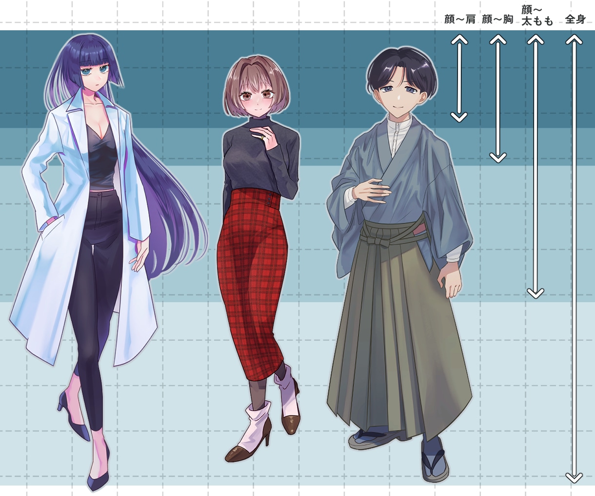 きれいめ・可憐な◎キャラクターイラストお描きします 品のある少年少女・女性・中性的なキャラおまかせください✧ イメージ2