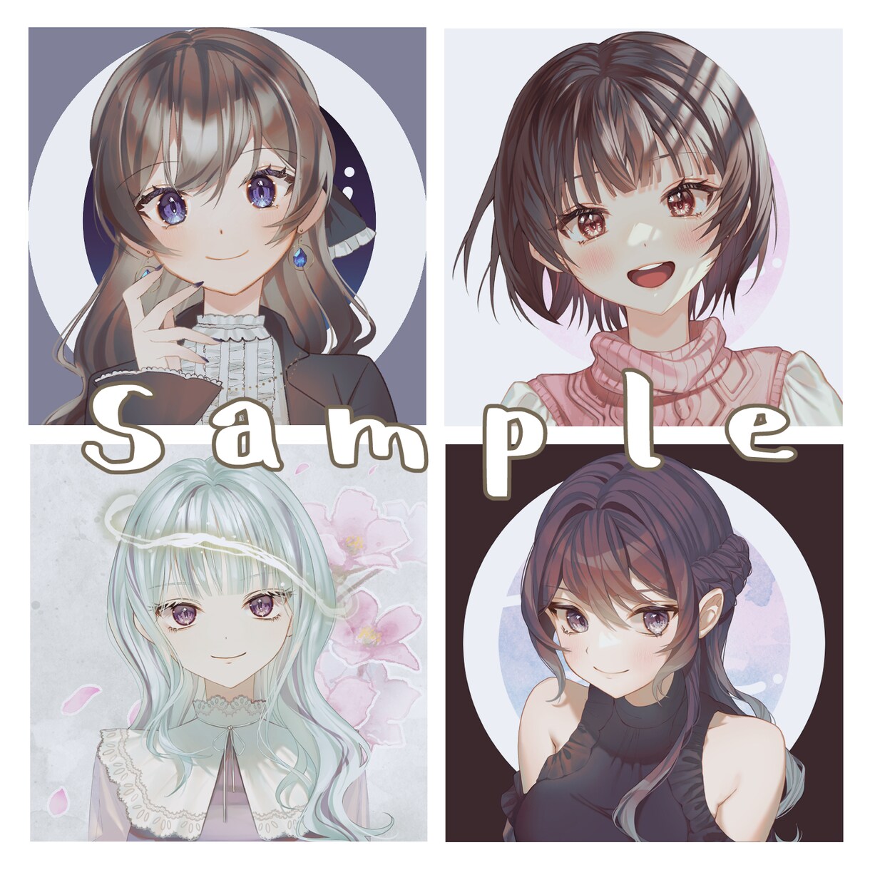 細部までこだわったアイコンイラスト承ります キャラクターの魅力をぎゅっと詰め込んだ１枚に！ イメージ3