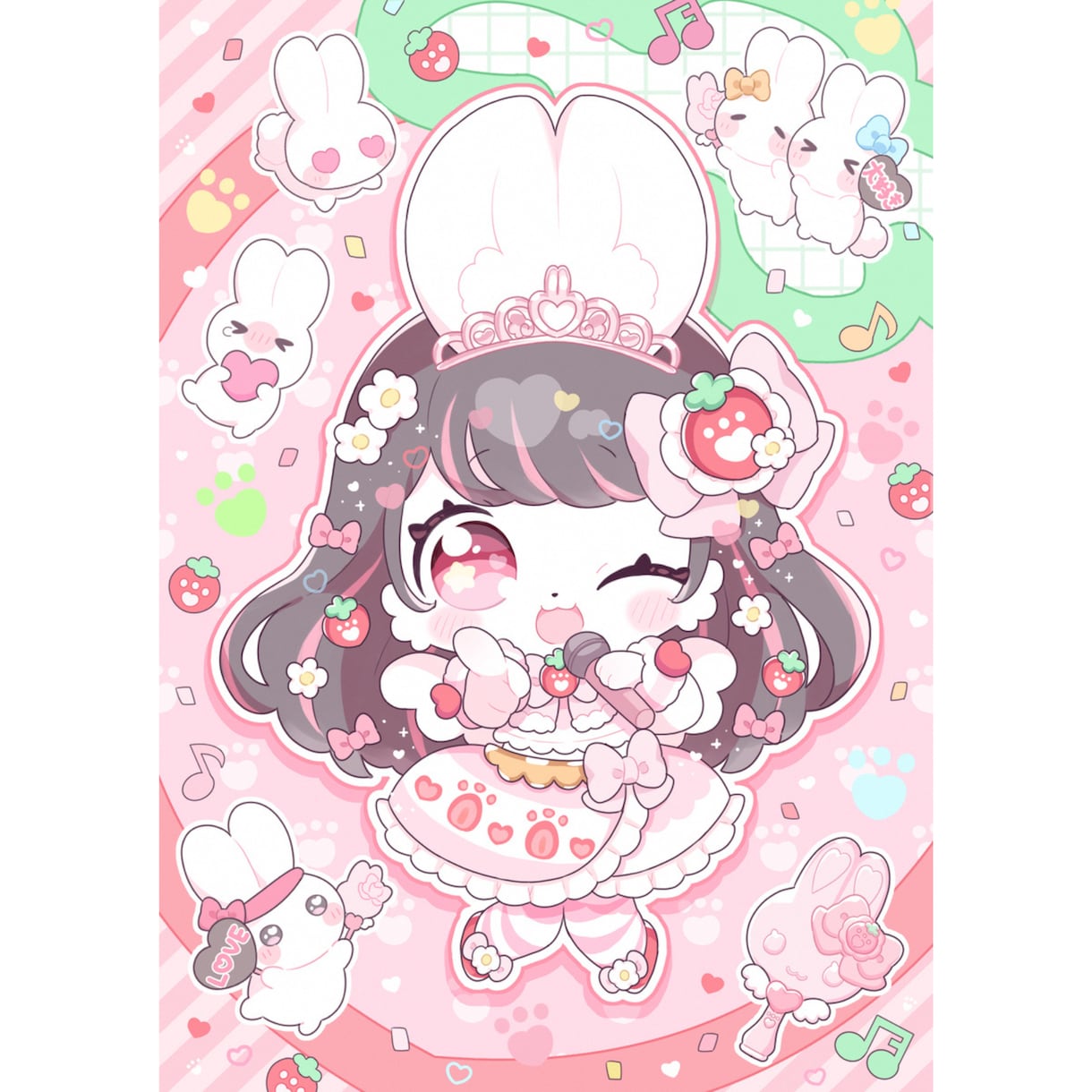 かわいいアイコンイラスト制作します ＊かわいいイラスト描きます！＊ イメージ6