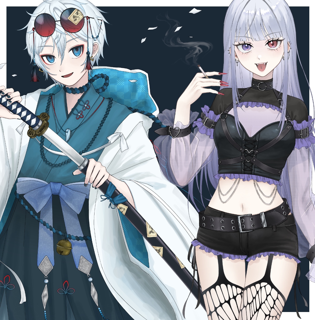 商用◎アイコン・キャラクター立ち絵描きます SNSはもちろん、Vライバー活動、TRPGなどにも利用可能！ イメージ1
