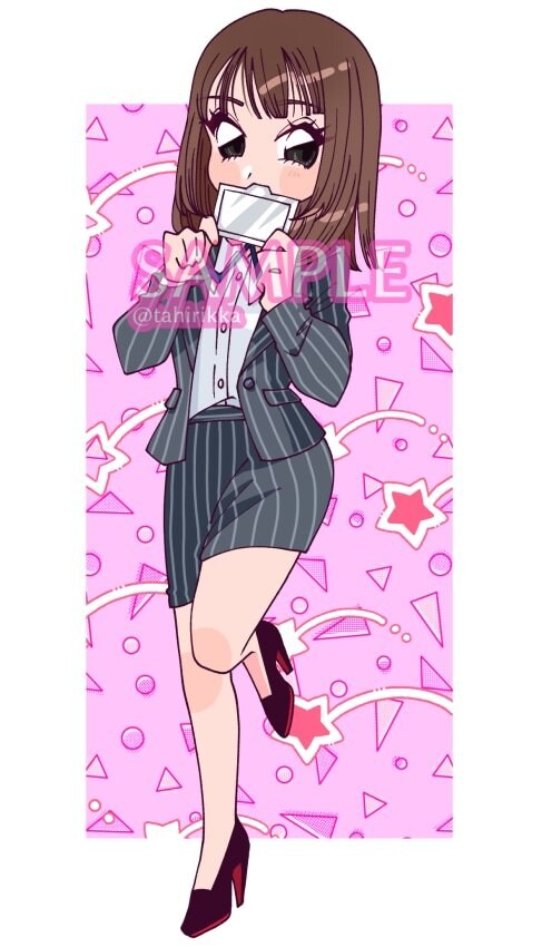 ゆるかわいいデフォルメイラスト描きます ゆるくて淡い、かわいいデフォルメイラスト描きます イメージ4