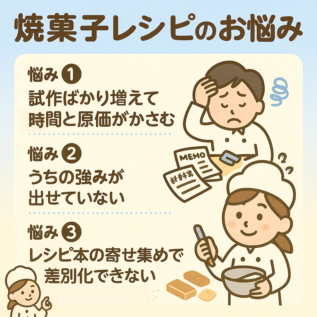 焼菓子で夫のボーナス追い越します AI×配合理論で理想食感を最短実現 イメージ10