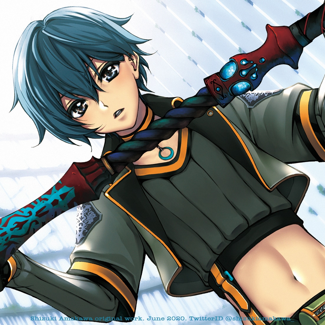 YouTubeサムネイラスト制作承ります 女性キャラ男性キャラ制作可能です イメージ7