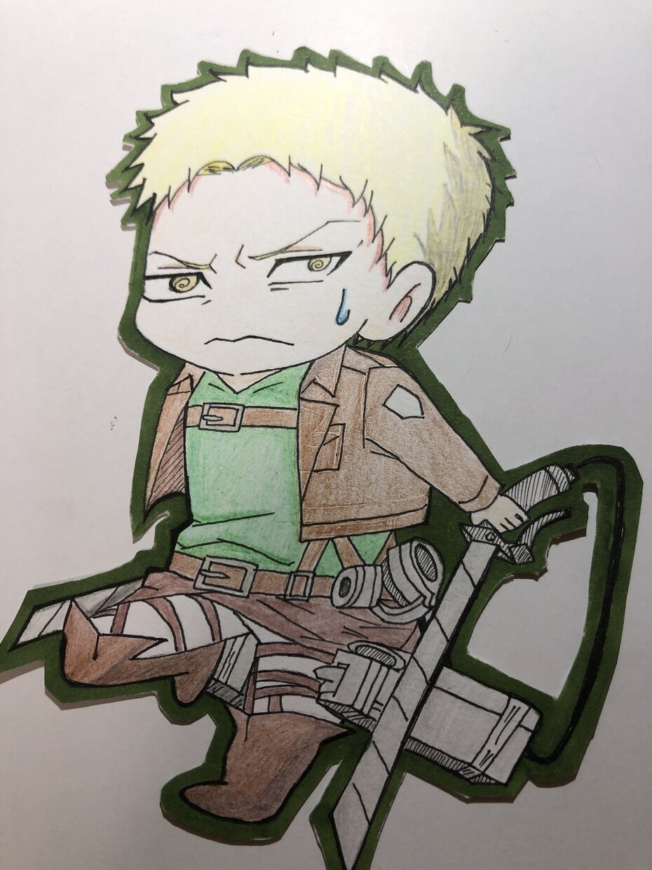 初心者ですがアニメのイラストを描かせて頂きます 線画や白黒・色付き等のイラストでハガキに心を込めて描きます。 イメージ3