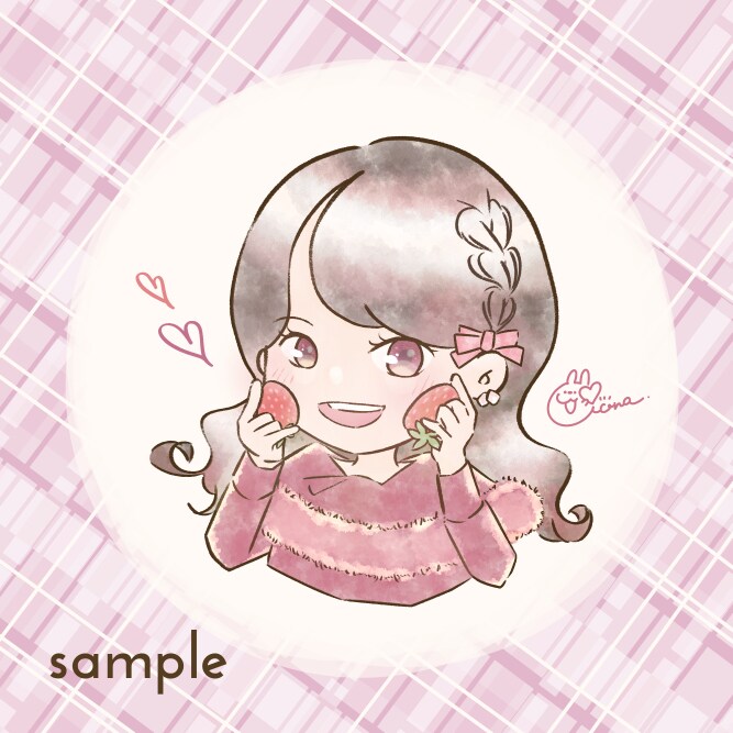 可愛くておしゃれな水彩タッチのイラスト描きます 似顔絵からオリジナルキャラクター、擬人化もOK♡ イメージ8