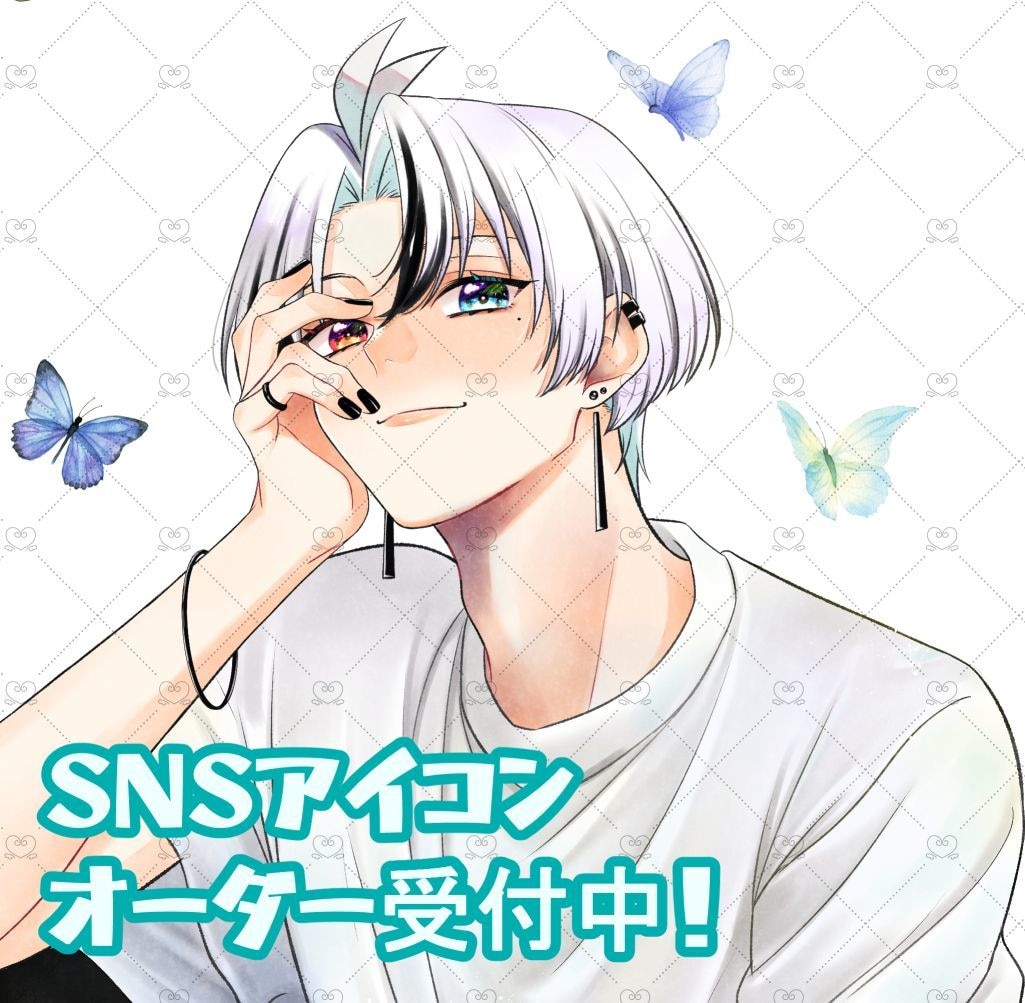 SNSアイコンを描きます SNSを楽しくするオリキャラ、イメージイラスト描きます！ イメージ1