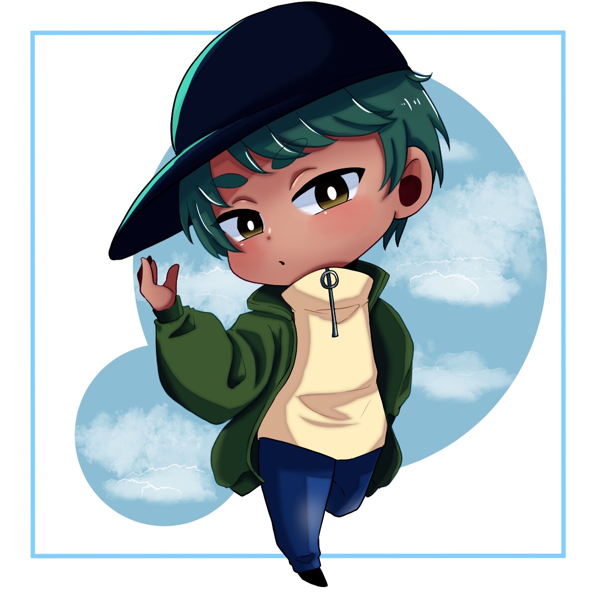 SNSに使えるアイコンイラスト描きます POPな色味のアイコンイラストを描かせていただきます。 イメージ10