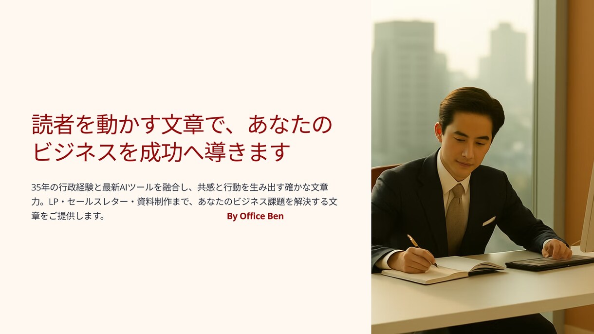 LP、セールスレターはお任せ。画像付きも対応します 構成＋画像指示付きで伝わるLP原稿をご提案 イメージ4