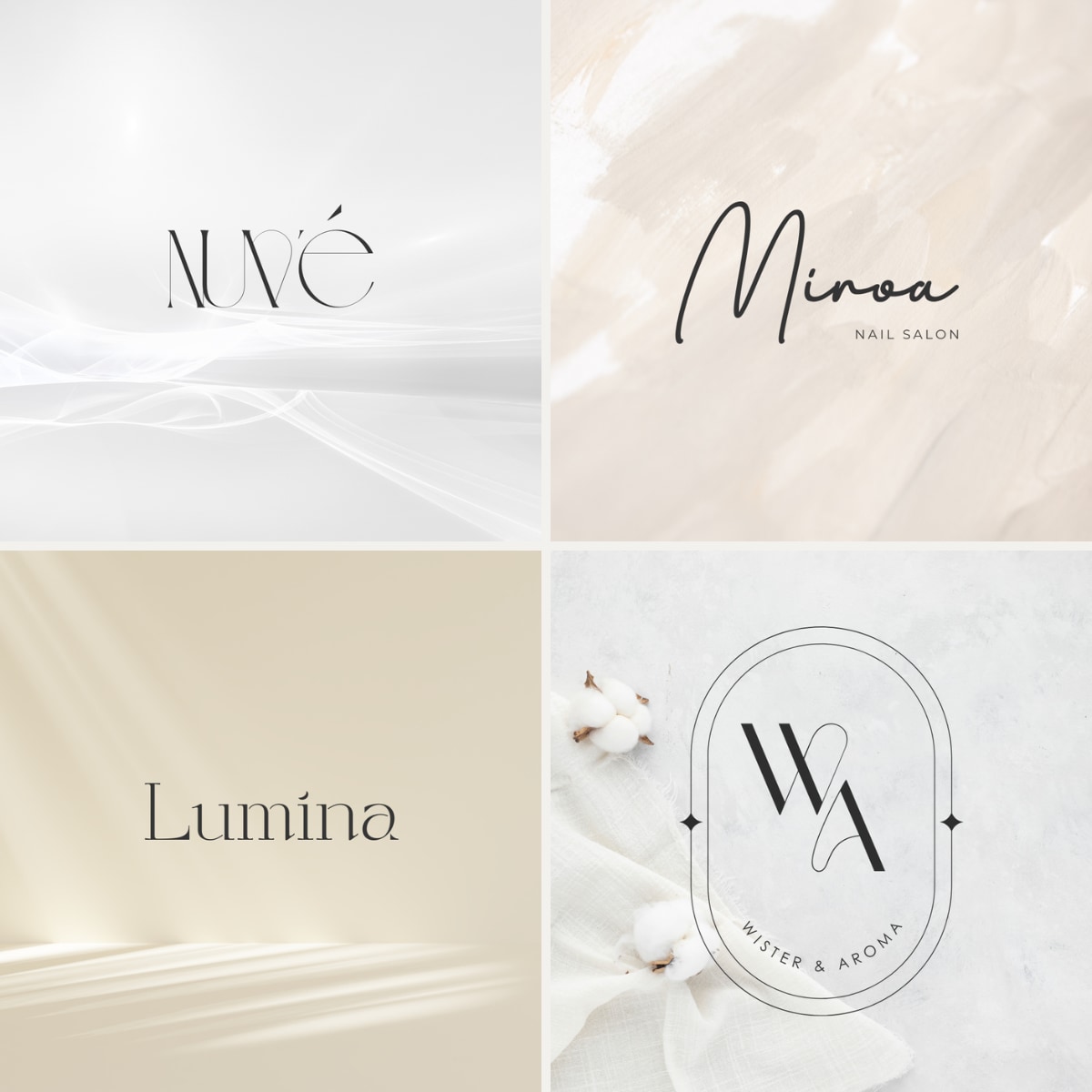 世界観にしっくり馴染む、ミニロゴをデザインします 小さなお店や作家さんをそっと支える、シンプルロゴをデザイン イメージ1