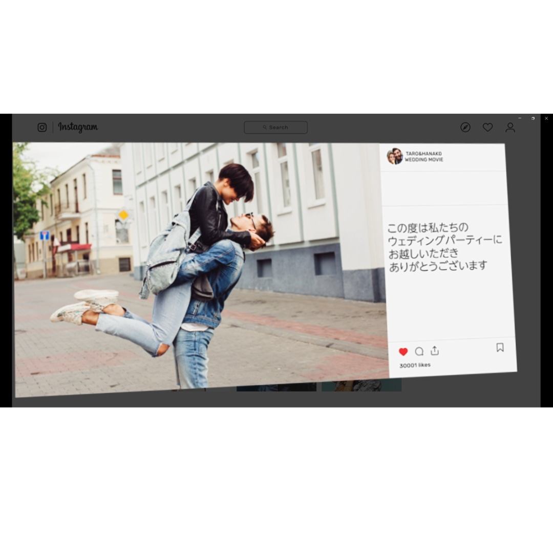 インスタ風♡オープニングムービー作ります 短納期もご相談ください！別途オプションにて対応します イメージ1