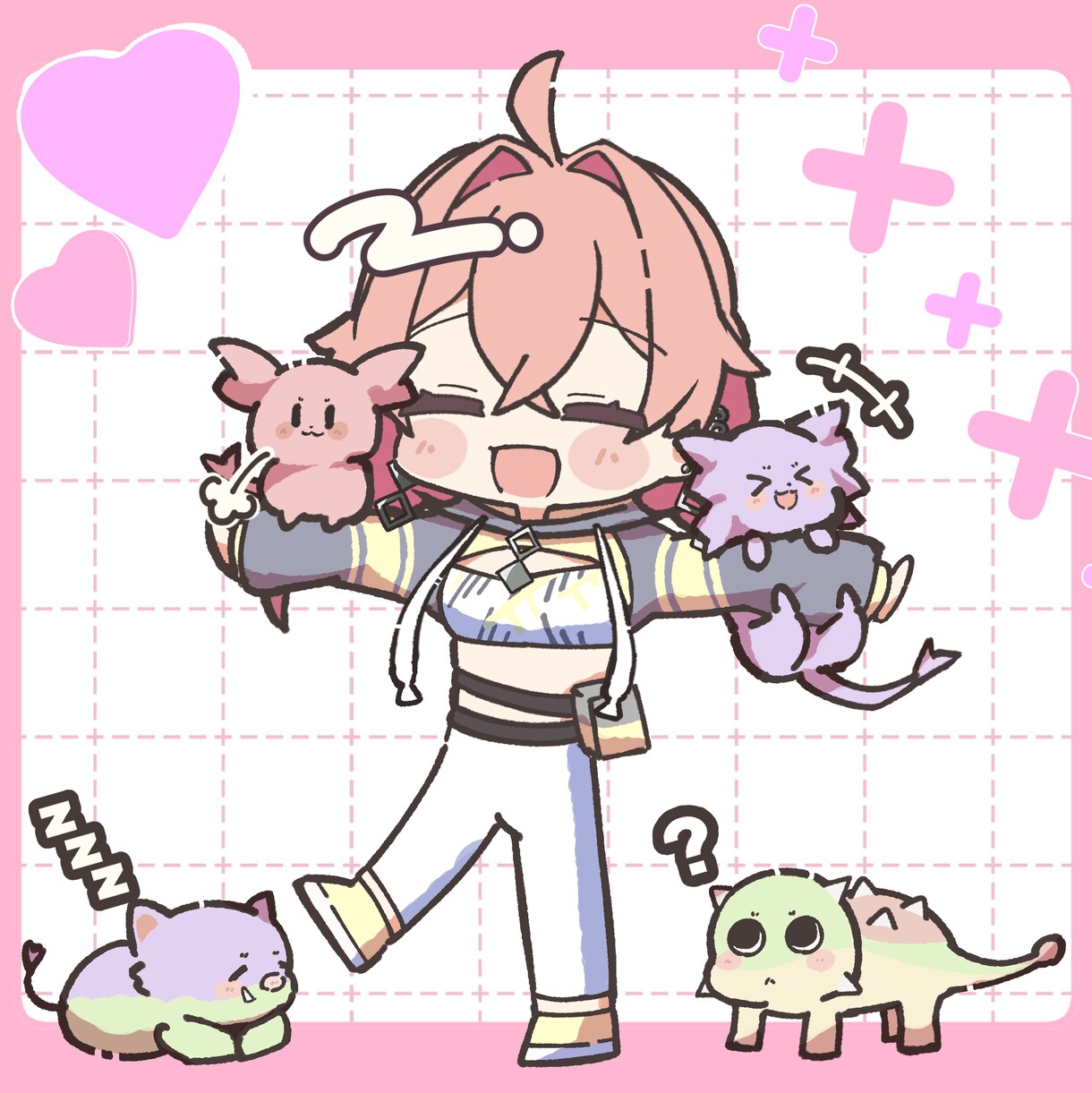 デフォルメ・等身イラストを描きます ゆるかわいいアイコン・スタンプなど向けのイラストを制作します イメージ7