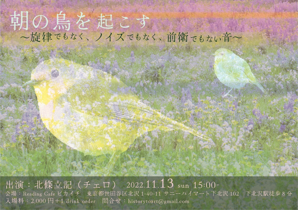 音楽・舞踊・演劇の公演チラシ作ります 深みのあるチラシデザインで、演奏会などの魅力を豊かに イメージ3