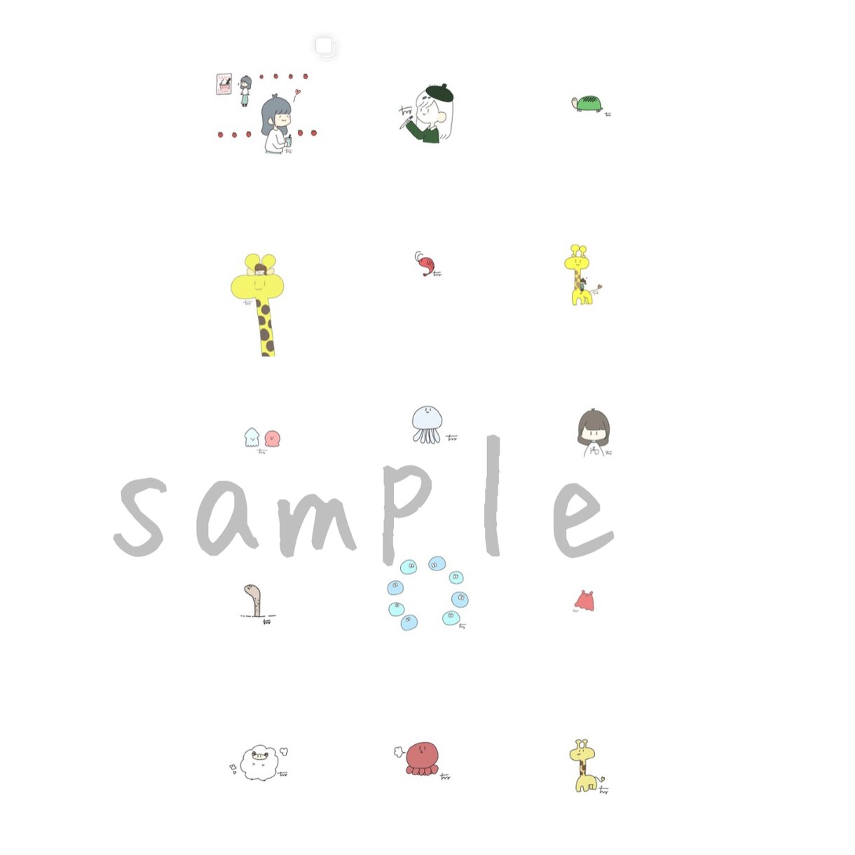 ゆるかわいいイラストお描きします あなただけのオーダーメイドのイラストをお描きします！ イメージ4