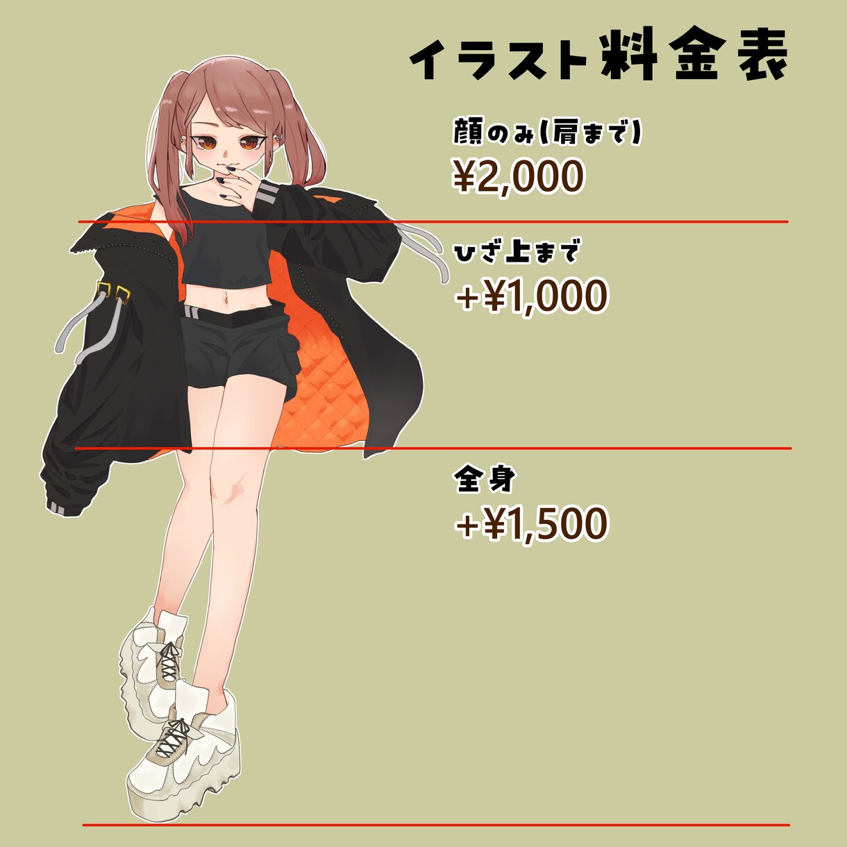 あなたの可愛い女性アイコン描きます SNSや動画の挿絵にご利用いただけます イメージ2