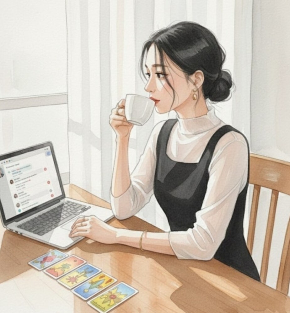 奥深・直感タロット☪️言葉にしない本音を視ます ✝️国際的パワーで✨相手の気持ち♡復縁♡複雑愛♡人生 イメージ10