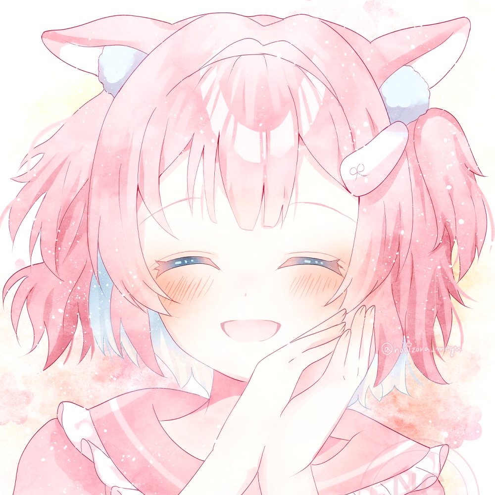 可愛いアイコンお届けします 癒される優しい色合いの女の子のアイコン描きます♡ イメージ5