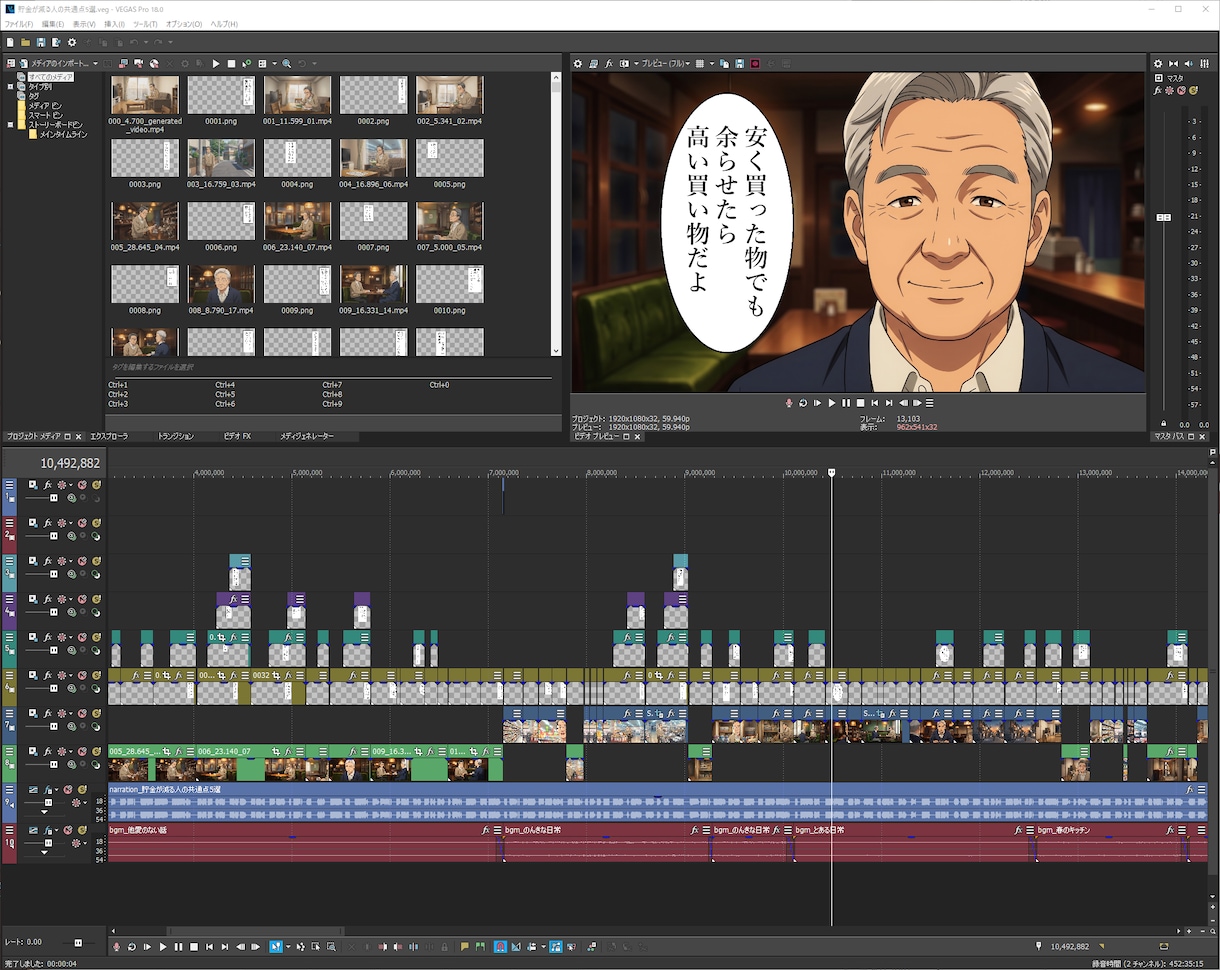 台本からゆっくり動画の編集を自動化します YMM4・VEGAS・Premiere対応。AI画像生成も可 イメージ3