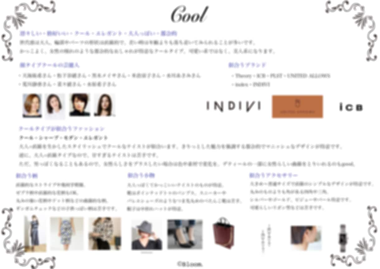 あなただけの魅力を知ろう★顔タイプ診断します ＼コラージュ付き／顔タイプ1級アドバイザーの診断 イメージ4