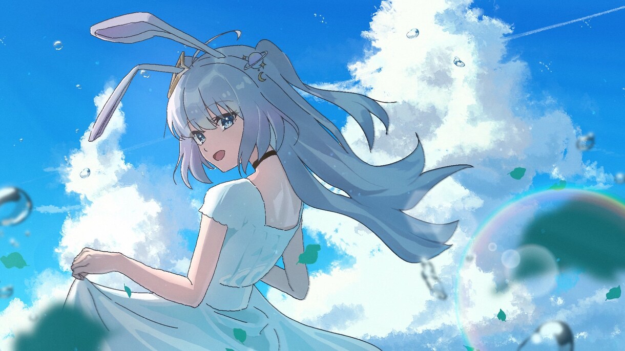 VTuber・配信者向けの高品質な一枚絵作成します 様々な活動で使える一枚絵を、心を込めてお描きします イメージ7