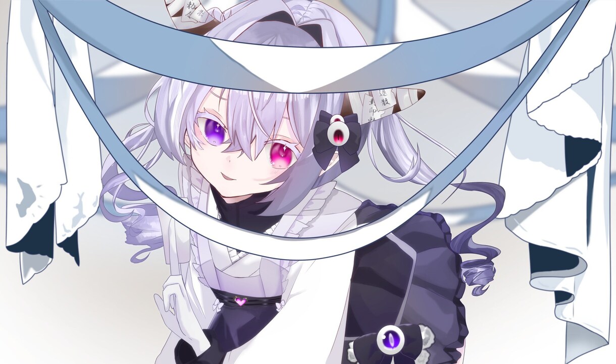 即納3日！：アニメ塗りで可愛いイラスト提供します 条件によって即納品可能！可愛いきらきらしたイラストです♡ イメージ2
