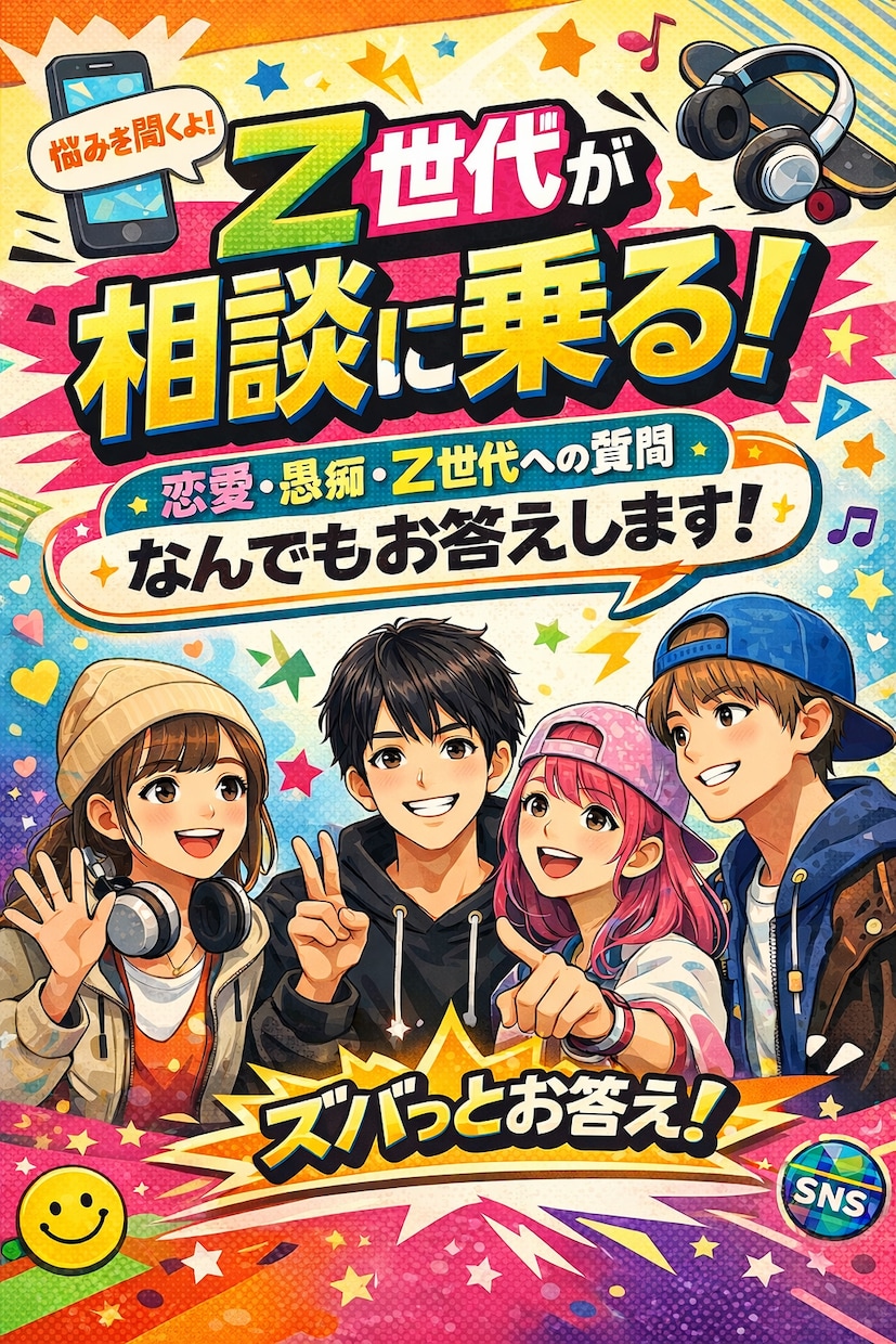 z世代、現役美容学生が電話でご相談相手になります どんな内容の事でもリアル、を伝える為にお答えします イメージ1