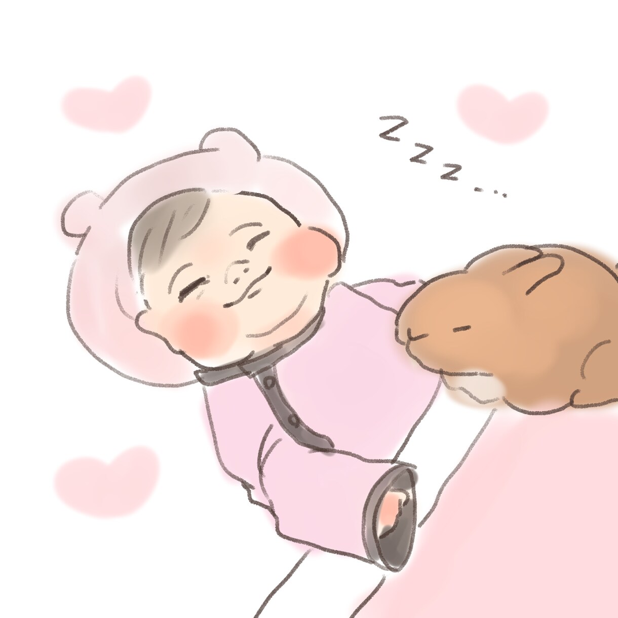 SNS・記念日に♡赤ちゃんイラスト制作します ほっこり癒される、ゆるふわタッチでお描きします。 イメージ6