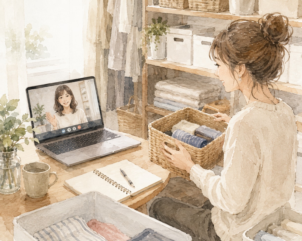 30分集中型で一緒にお片付けします 伴走型｜30分ずつ追加できます！ イメージ2