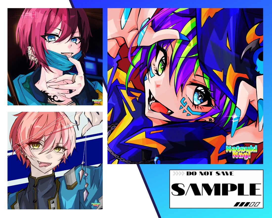 アイコンイラスト制作します ビビッドカラーやパキッとした色使いのイラストが得意です★ イメージ3