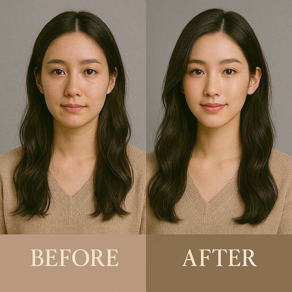 プロ品質で人物写真をレタッチします ※実績作りの為先着5名様まで1000円！ イメージ5
