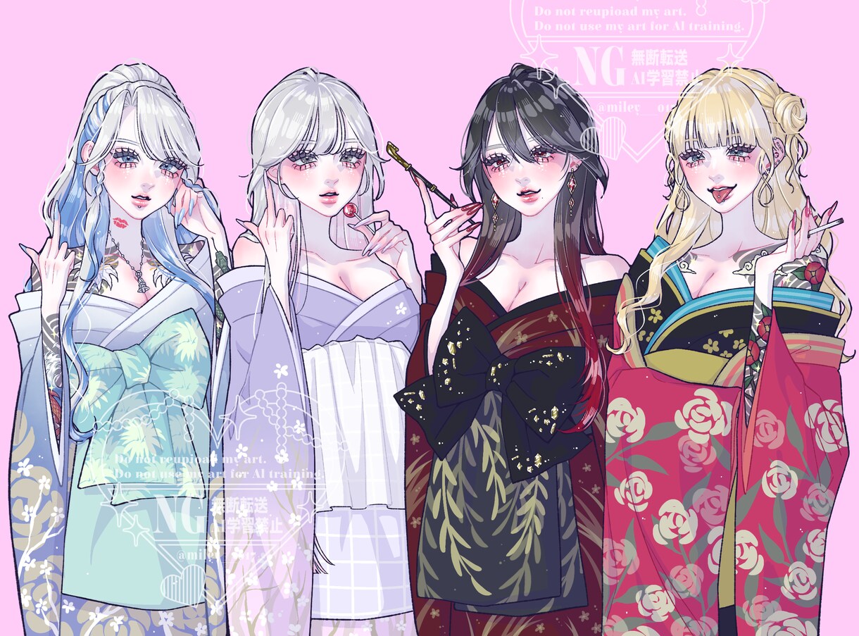ギャルならお任せ！若者受けなイラストをお描きします 商用◎早期◎あなただけのとびきり可愛いギャルをお届け☆ イメージ6