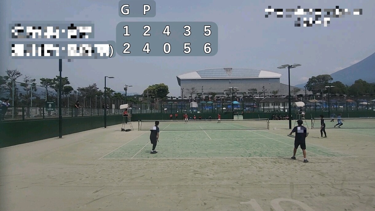 スポーツ動画を楽しめる様に見やすくします スコア、チーム名、選手名のテロップ挿入など格安で入れます! イメージ6
