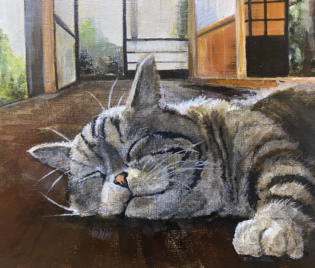 ペットの似顔絵を描きます 可愛い愛犬や愛猫を絵画にして飾ってみませんか？ イメージ4